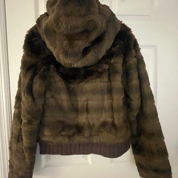 Juicy Couture Faux Fur Jacket - Picture 3 of 5